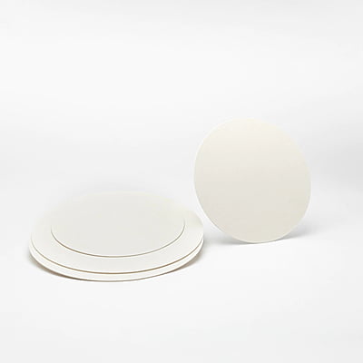 Disco Blanco Satinado para Pastel #10