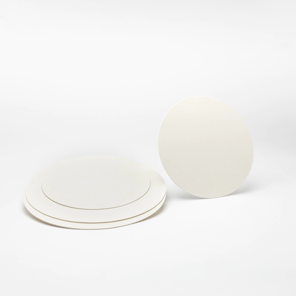 Disco Blanco Satinado para Pastel #10