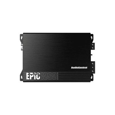 EPIC Series Mono Subwoofer Amplifier — 1000 watts RMS x 1 at 1 ohm