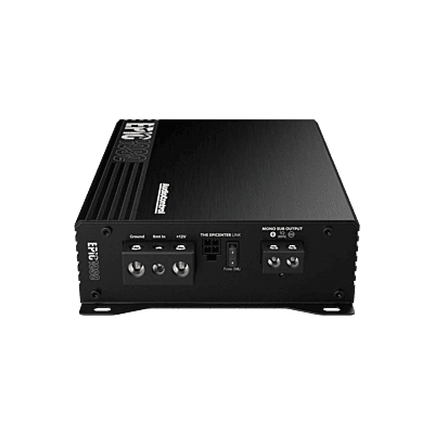 EPIC Series Mono Subwoofer Amplifier — 1000 watts RMS x 1 at 1 ohm