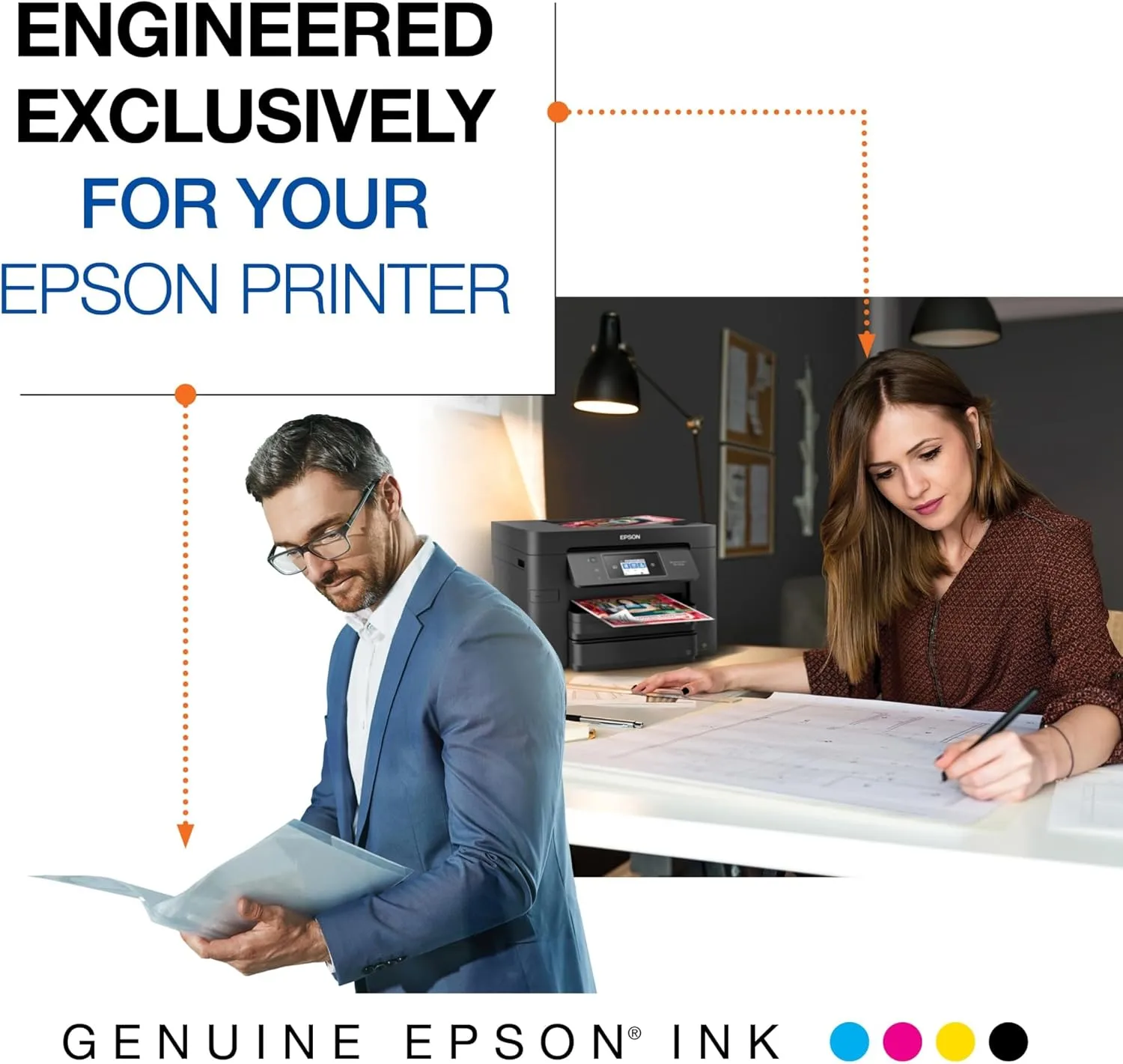 EPSON 215 Ink Standard Capacity Tricolor Cartridge (T215530-S) Works with WorkForce WF-100, WF-110, EC-110 Tri-color 1 Count (Pack of 1)