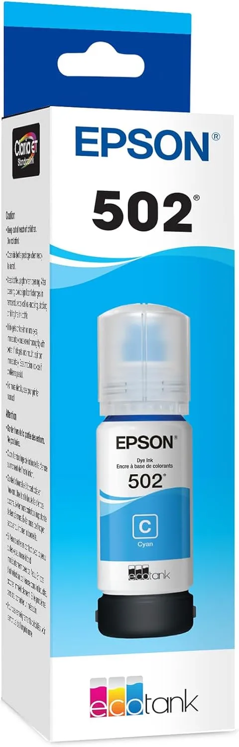 Epson 502 EcoTank Replacement Ink Bottles