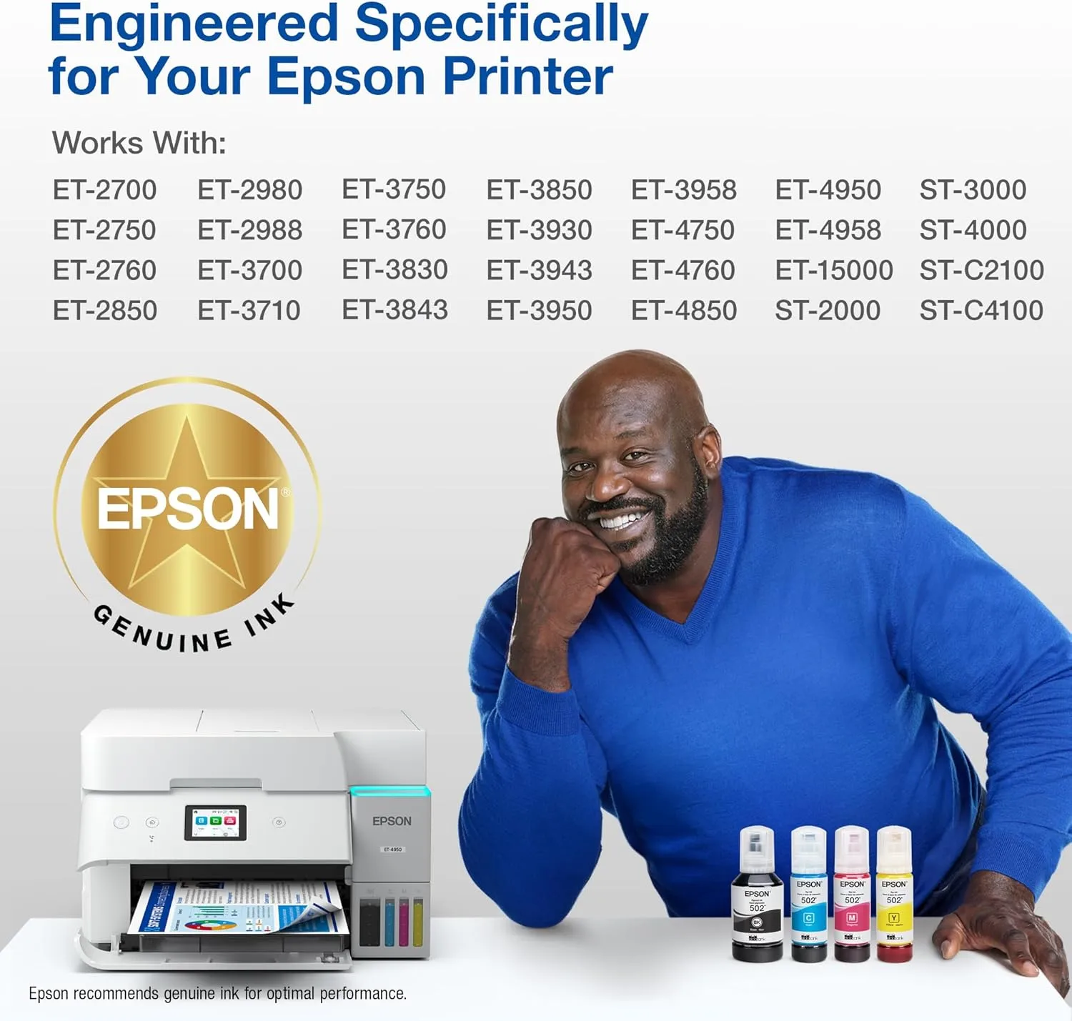 Epson 502 EcoTank Replacement Ink Bottles