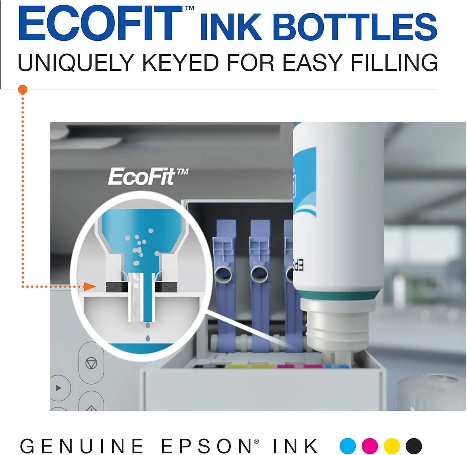 Epson 502 EcoTank Replacement Ink Bottles