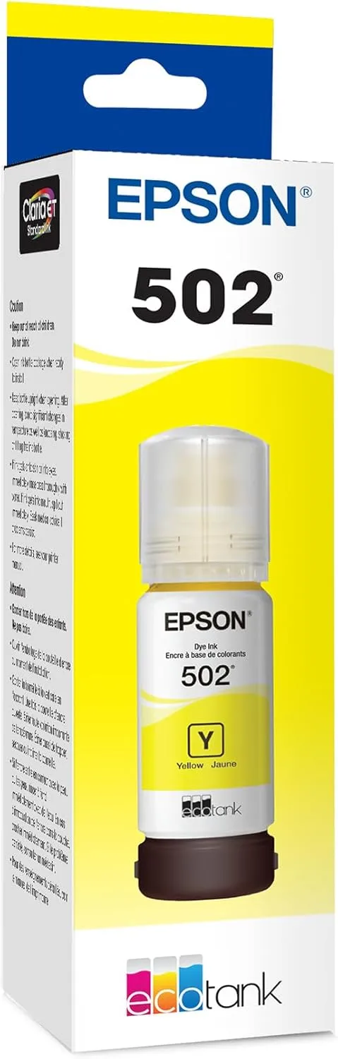 Epson 502 EcoTank Replacement Ink Bottles