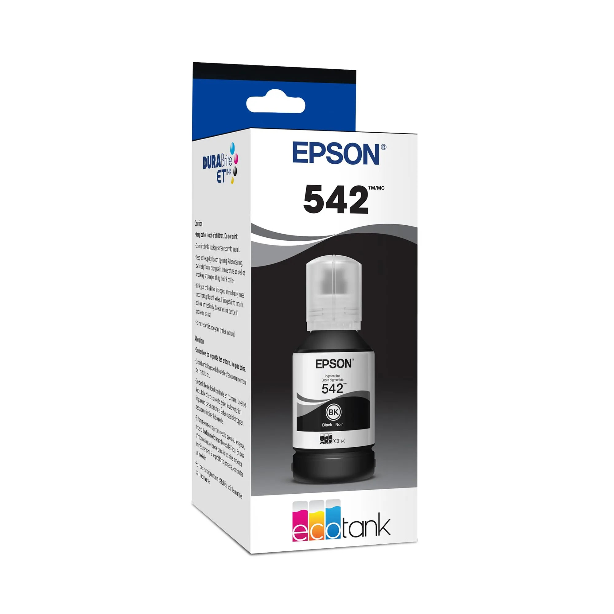 EPSON 542 EcoTank Black Ink Refill Bottle (T542120-S)