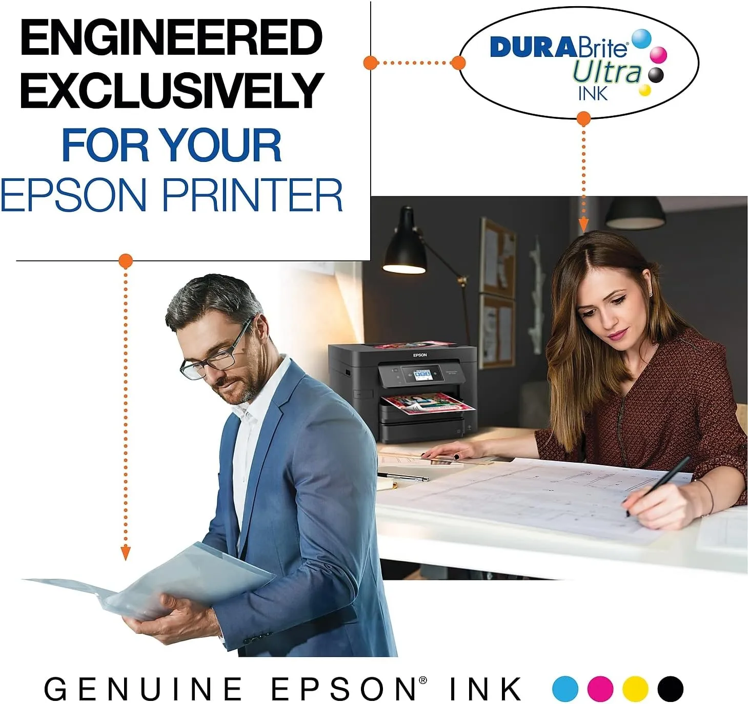Epson 812 DURABrite Ultra Yellow Ink Cartridge (T812420-S) - Standard Capacity, 1 Pack