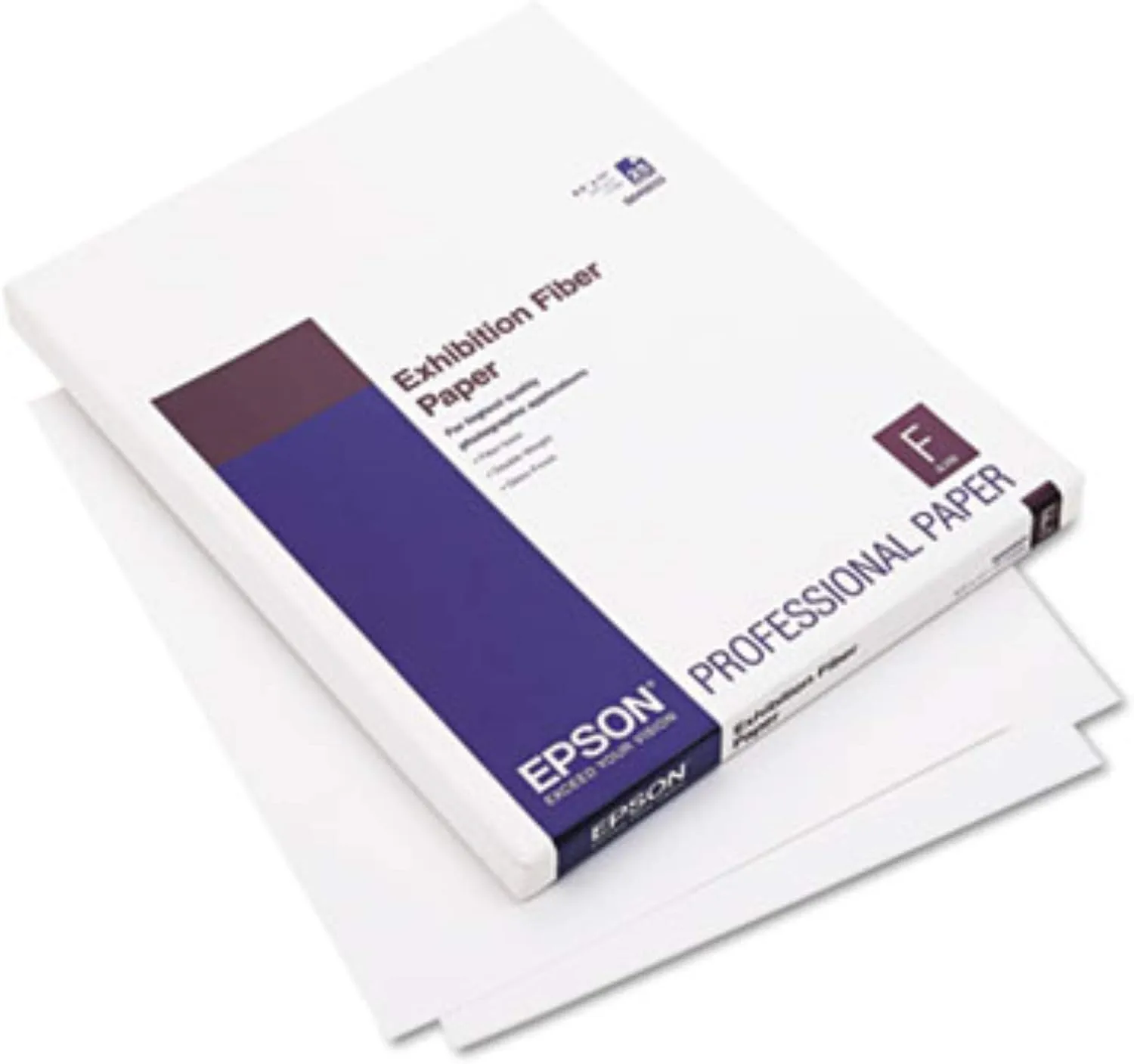 Epson Professional Photo Paper, Letter Size (8.5 x 11 in), 325 g/m2, Glossy, 25 Sheets