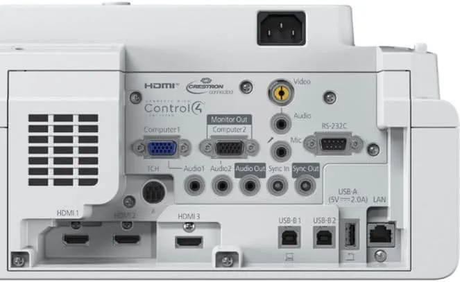 Epson BrightLink 760Wi Ultra Short Throw 3LCD Projector - 16:10 - Wall Mountable, Tabletop