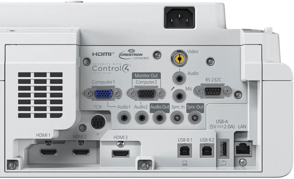 Epson BrightLink 760Wi Ultra Short Throw 3LCD Projector - 16:10 - Wall Mountable, Tabletop