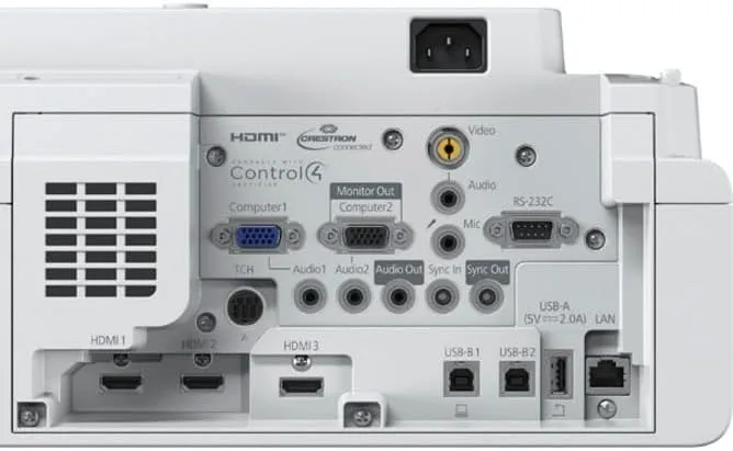 Epson BrightLink 770Fi Ultra Short Throw 3LCD Projector - 21:9 - Wall Mountable, Tabletop