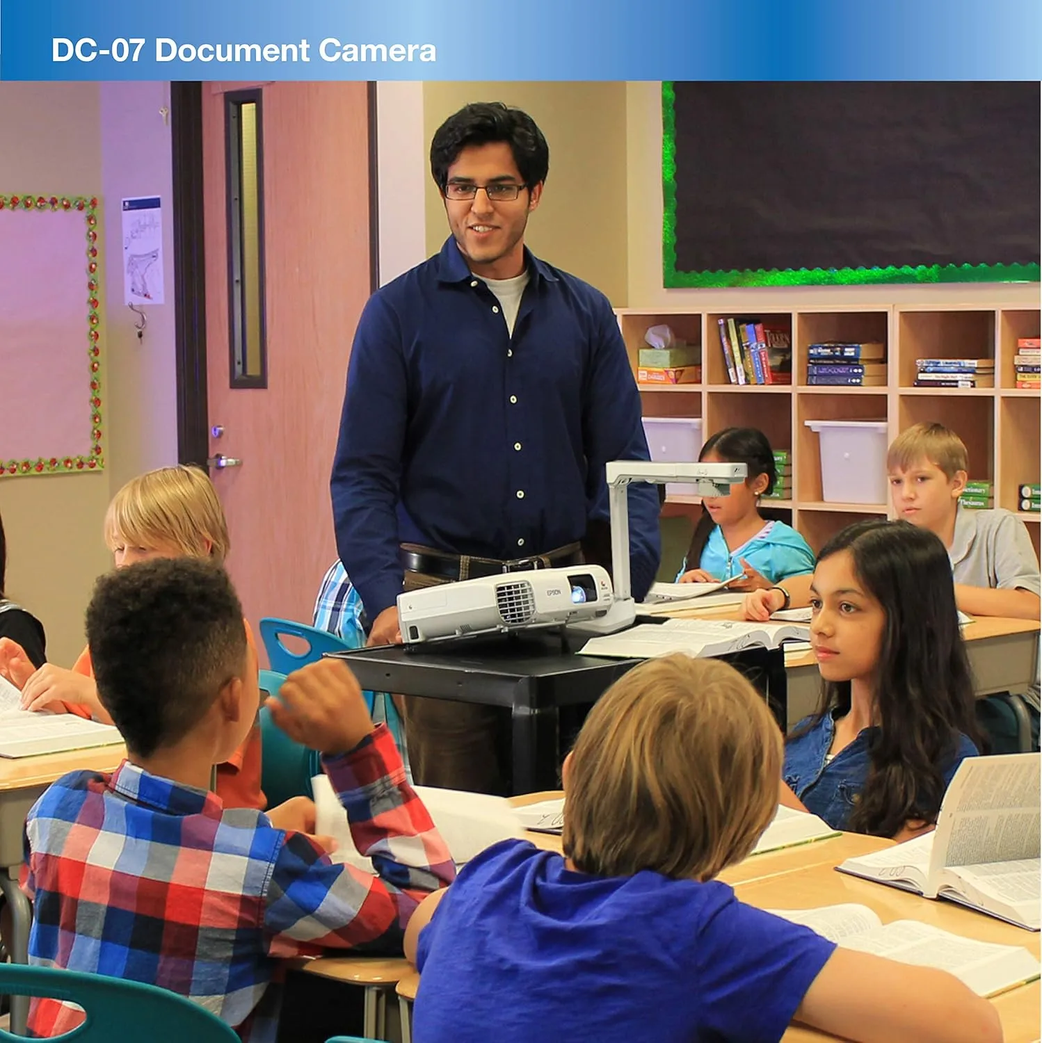 Epson 1080p Document Camera with USB and Built-in Microphone