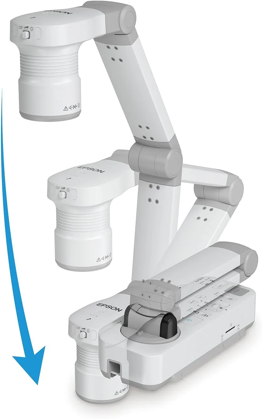 Epson 1080p Document Camera with USB and Built-in Microphone