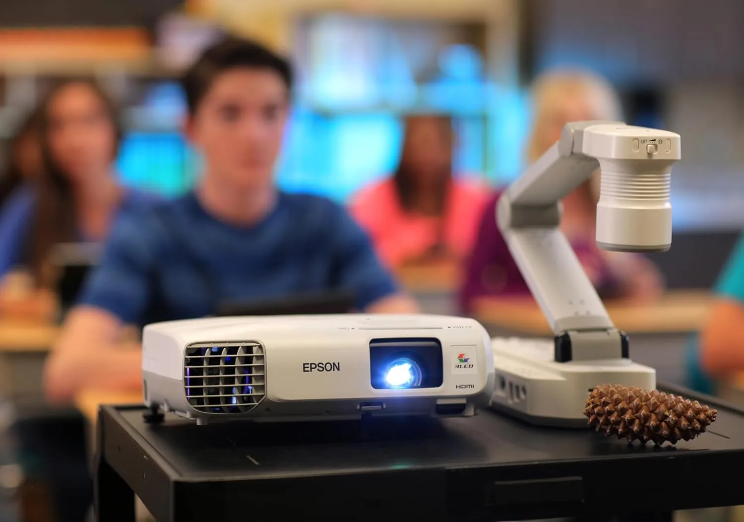 Epson 1080p Document Camera with USB and Built-in Microphone