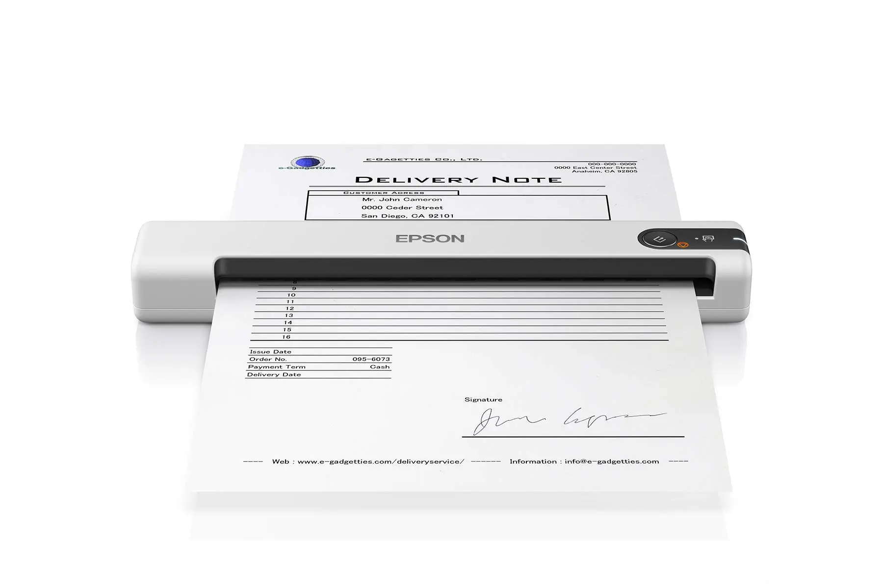 Epson DS-70 Portable Document Scanner