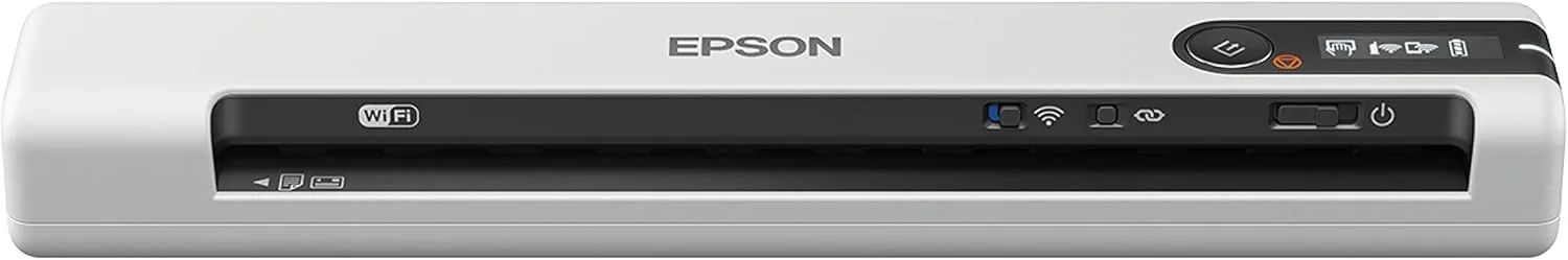 Epson DS-80W Wireless Portable Document Scanner for PC & Mac