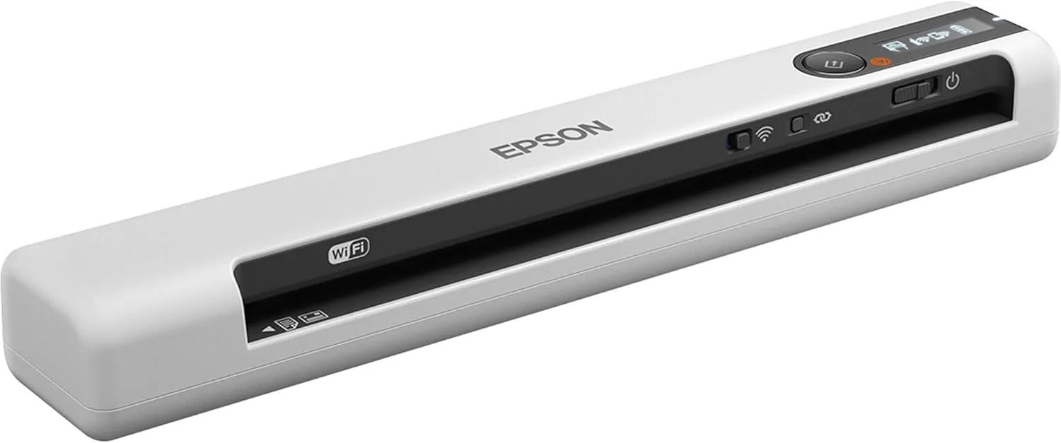 Epson DS-80W Wireless Portable Document Scanner for PC & Mac