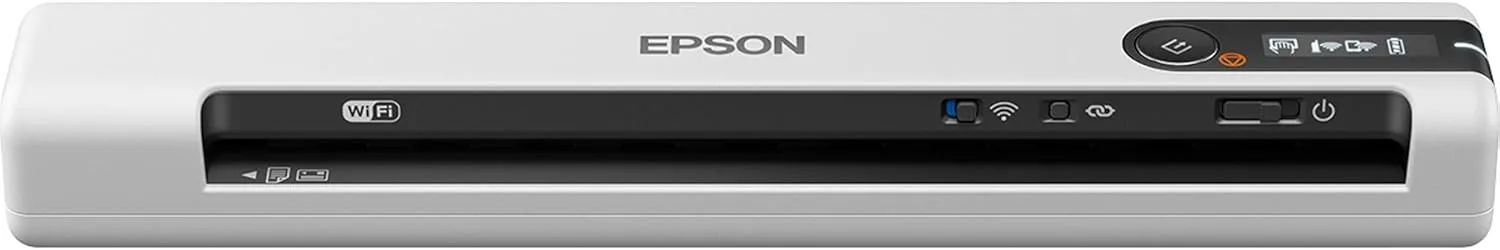 Epson DS-80W Wireless Portable Document Scanner for PC & Mac
