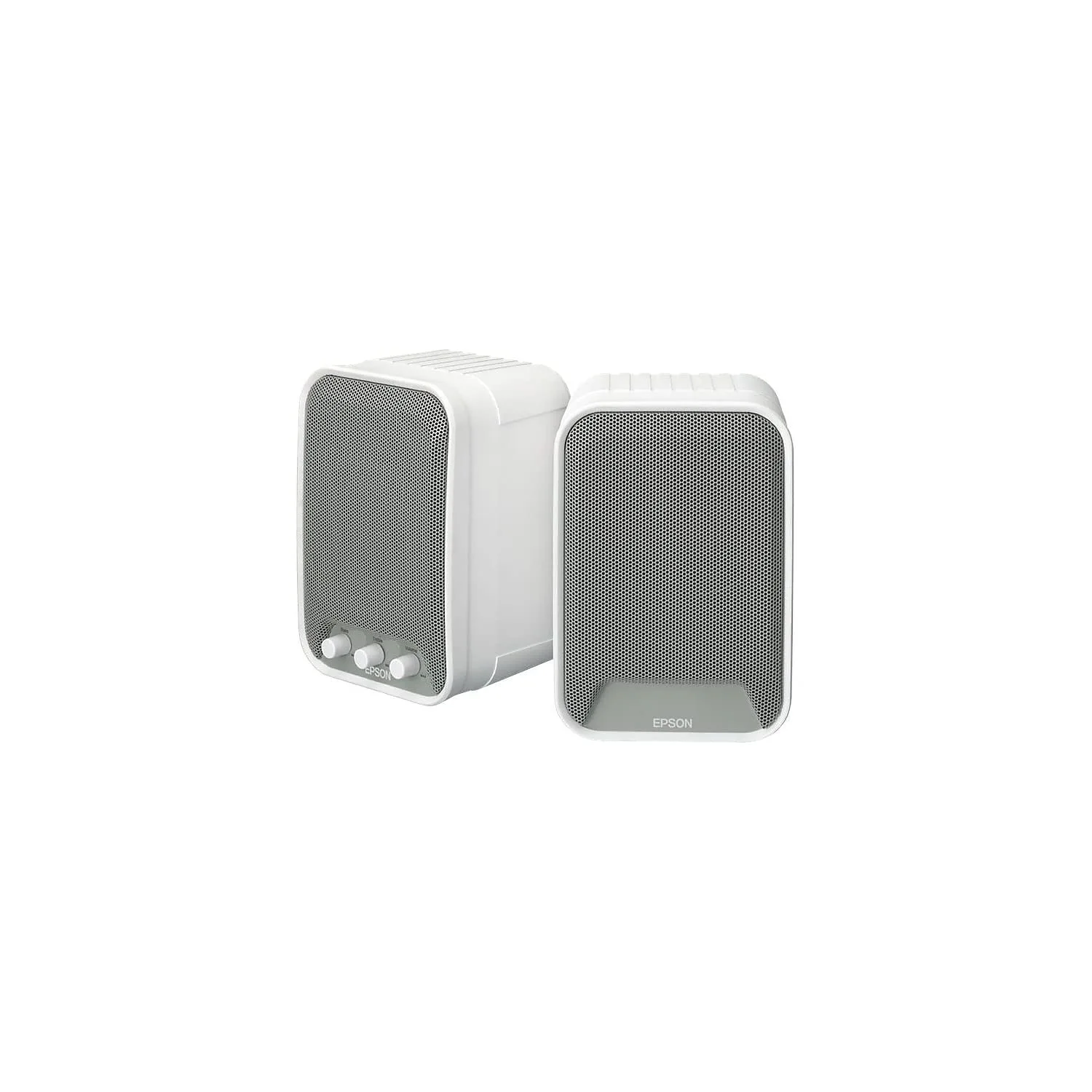 Epson ELPSP02 2.0 Speaker System - 30 W RMS - White
