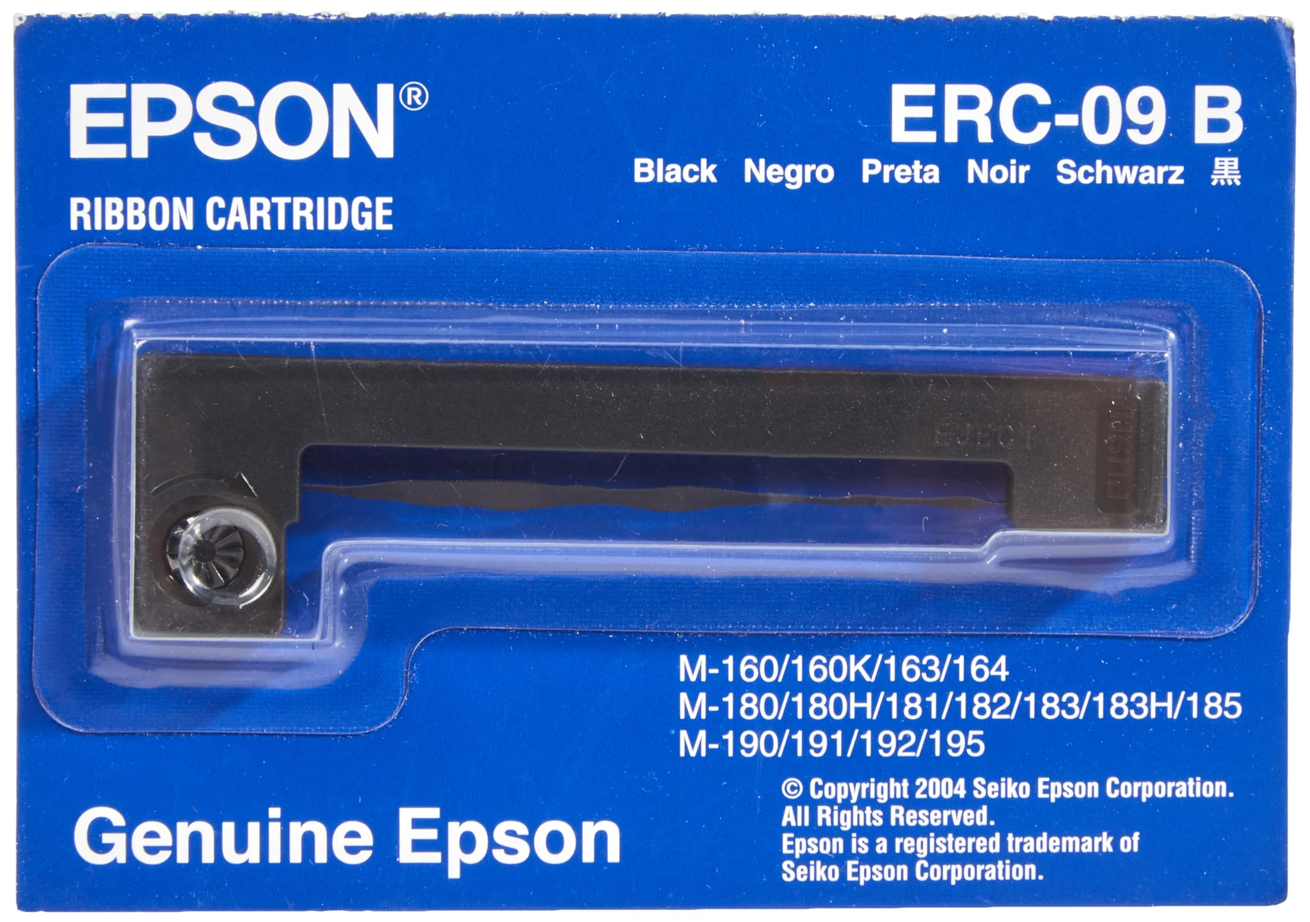 Epson ERC-09B Black Fabric Ribbon for M-160