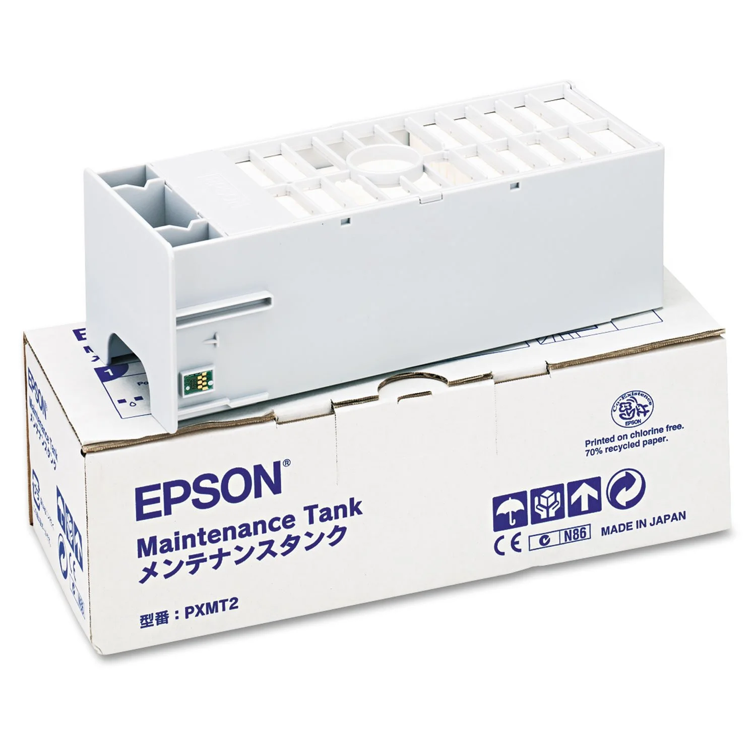 Epson Ink Maintenance Tank, White (C12C890191) in Retail Packaging