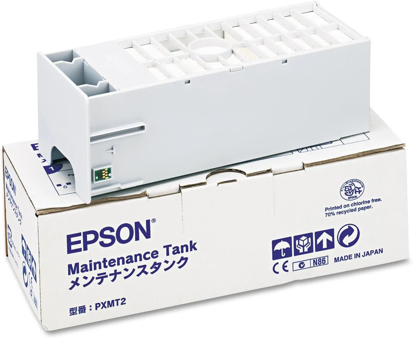Epson Ink Maintenance Tank, White (C12C890191) in Retail Packaging