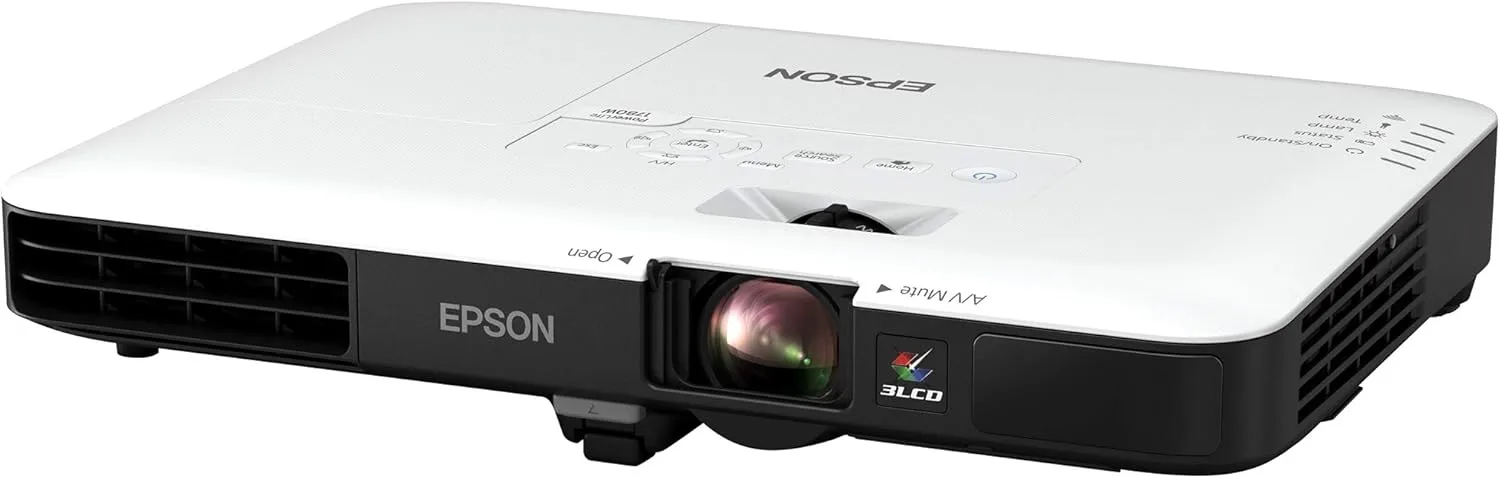 Epson PowerLite 1780W Wireless WXGA 3LCD Projector, 3,000 lm, 1280 x 800