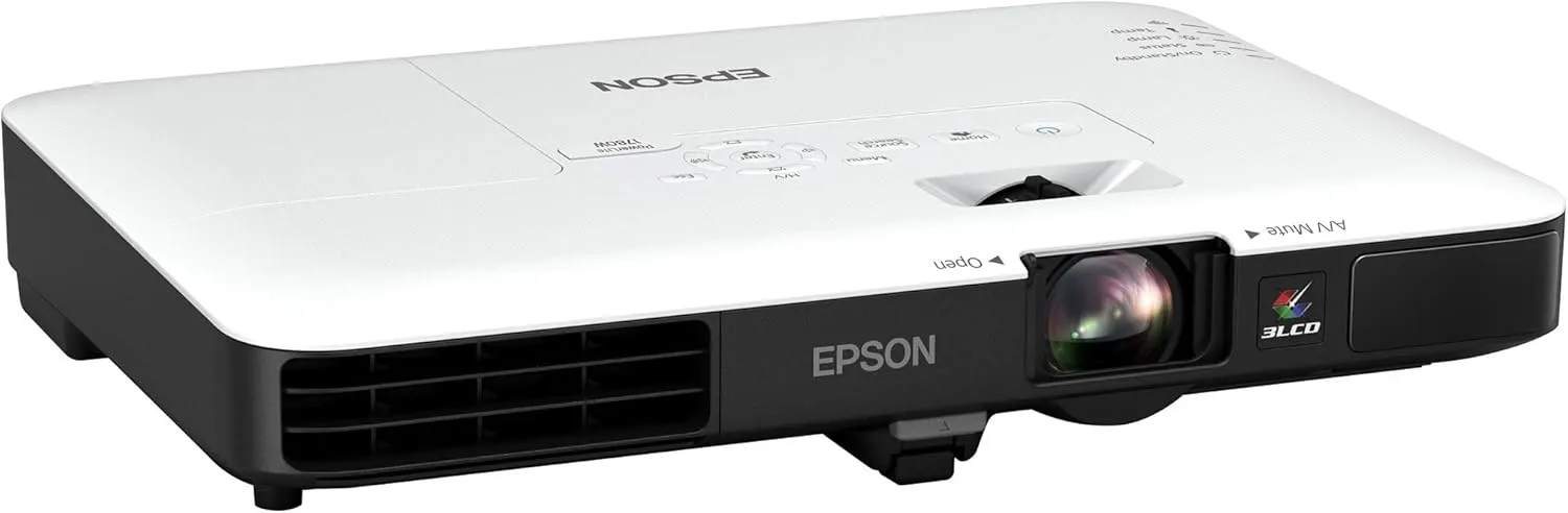 Epson PowerLite 1780W Wireless WXGA 3LCD Projector, 3,000 lm, 1280 x 800