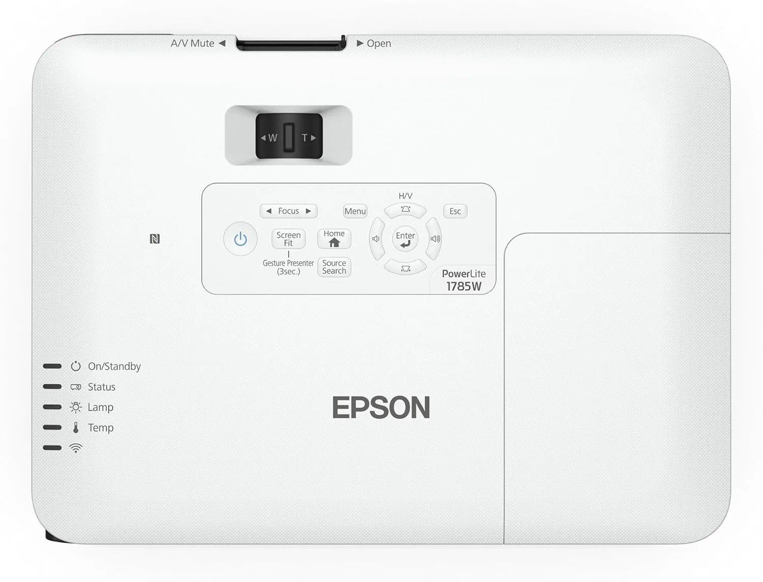 EPSON PowerLite WXGA 3LCD Wireless Portable Projector