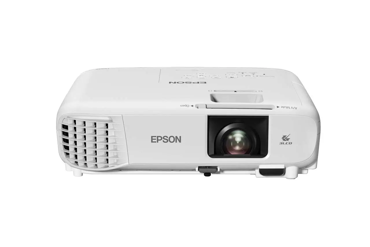 Epson PowerLite W49 LCD Projector - WXGA 1280x800 - 3800 Lumens - Ceiling Mountable