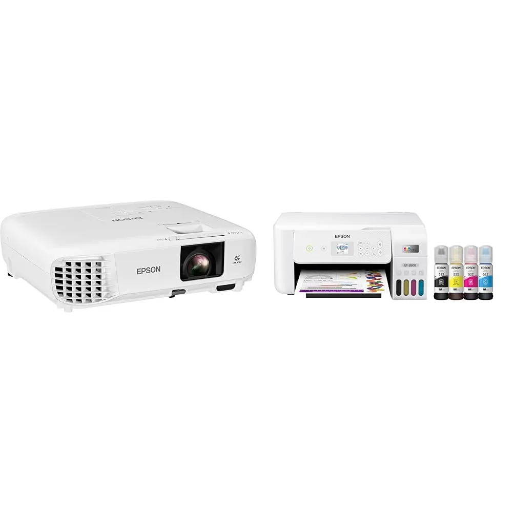 Epson PowerLite X49 XGA 3LCD Projector - 3600 Lumens - HDMI