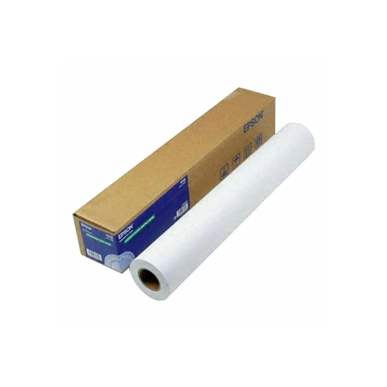 Epson Singleweight Matte Paper, 5 Mil, 36" X 131.7 Ft, Matte White