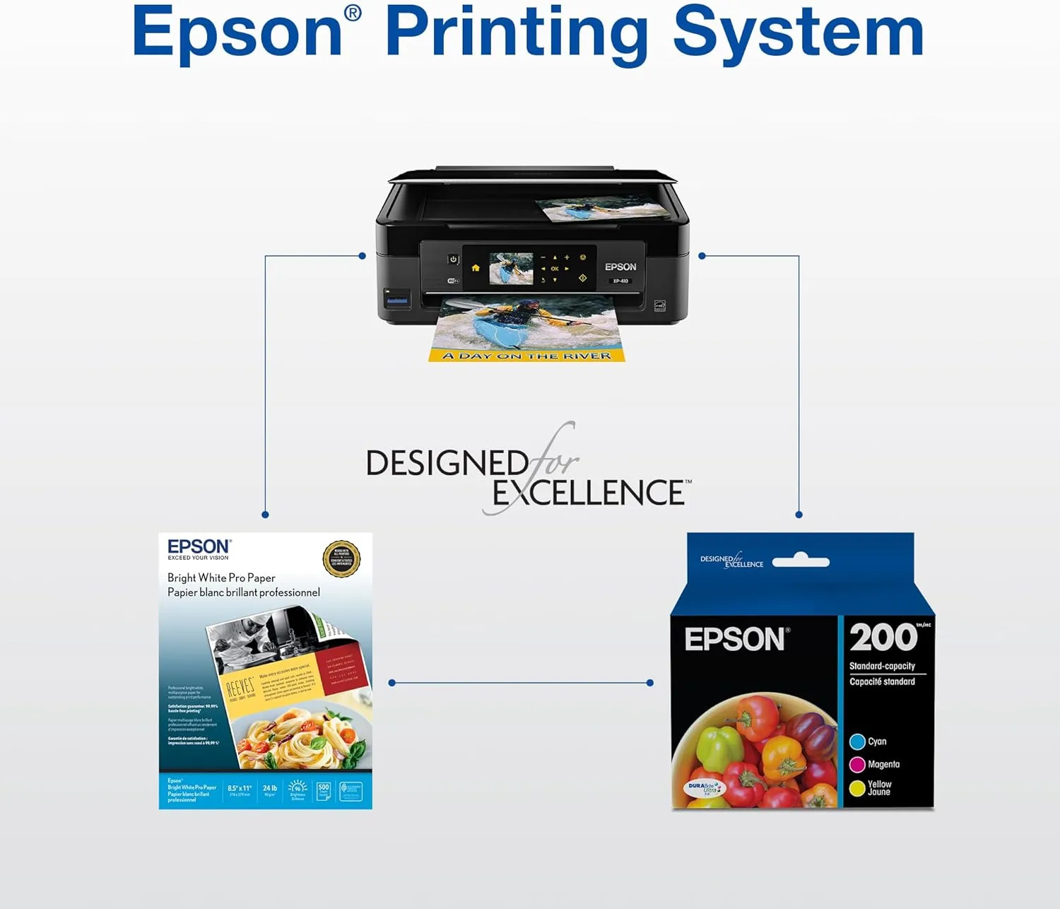 Epson T200XL DURABrite Ultra Ink Cartridges