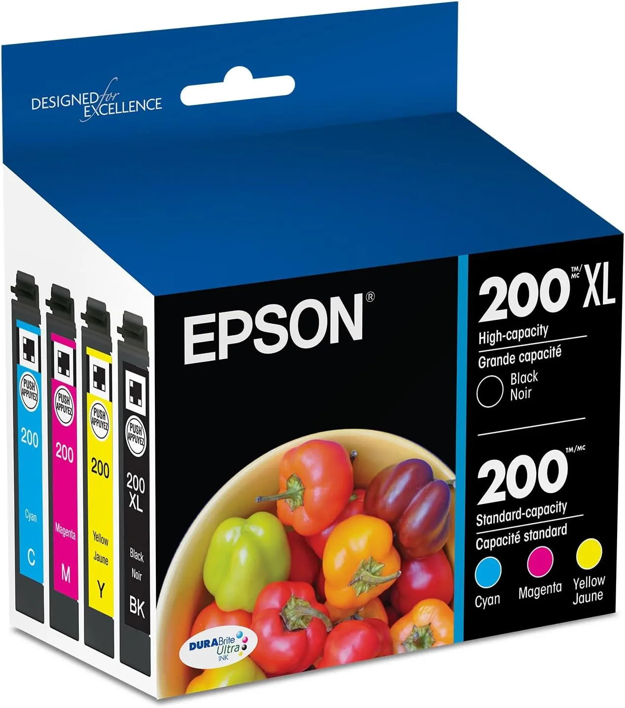 Epson T200XL DURABrite Ultra Ink Cartridges