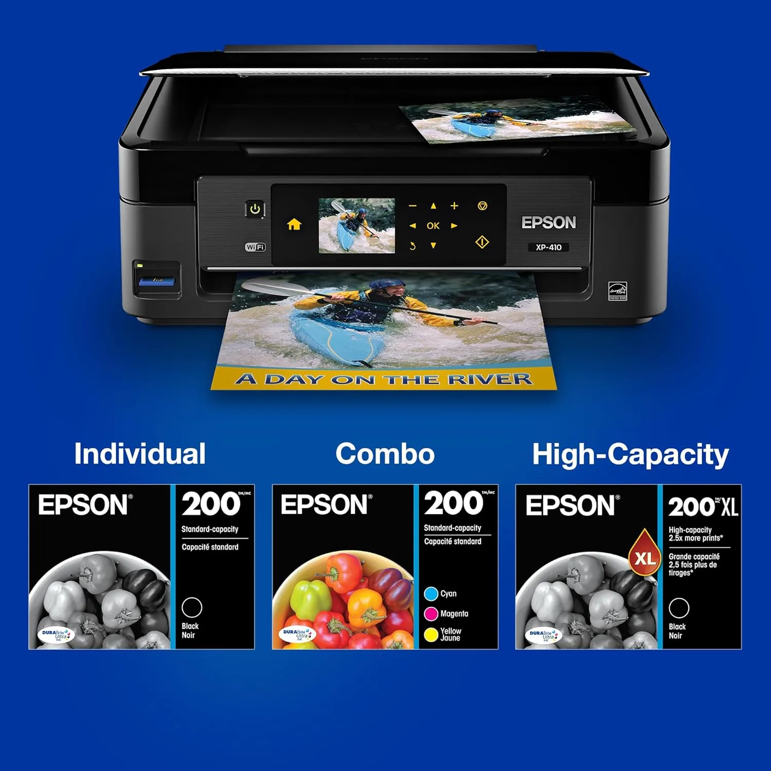 Epson T200XL DURABrite Ultra Ink Cartridges