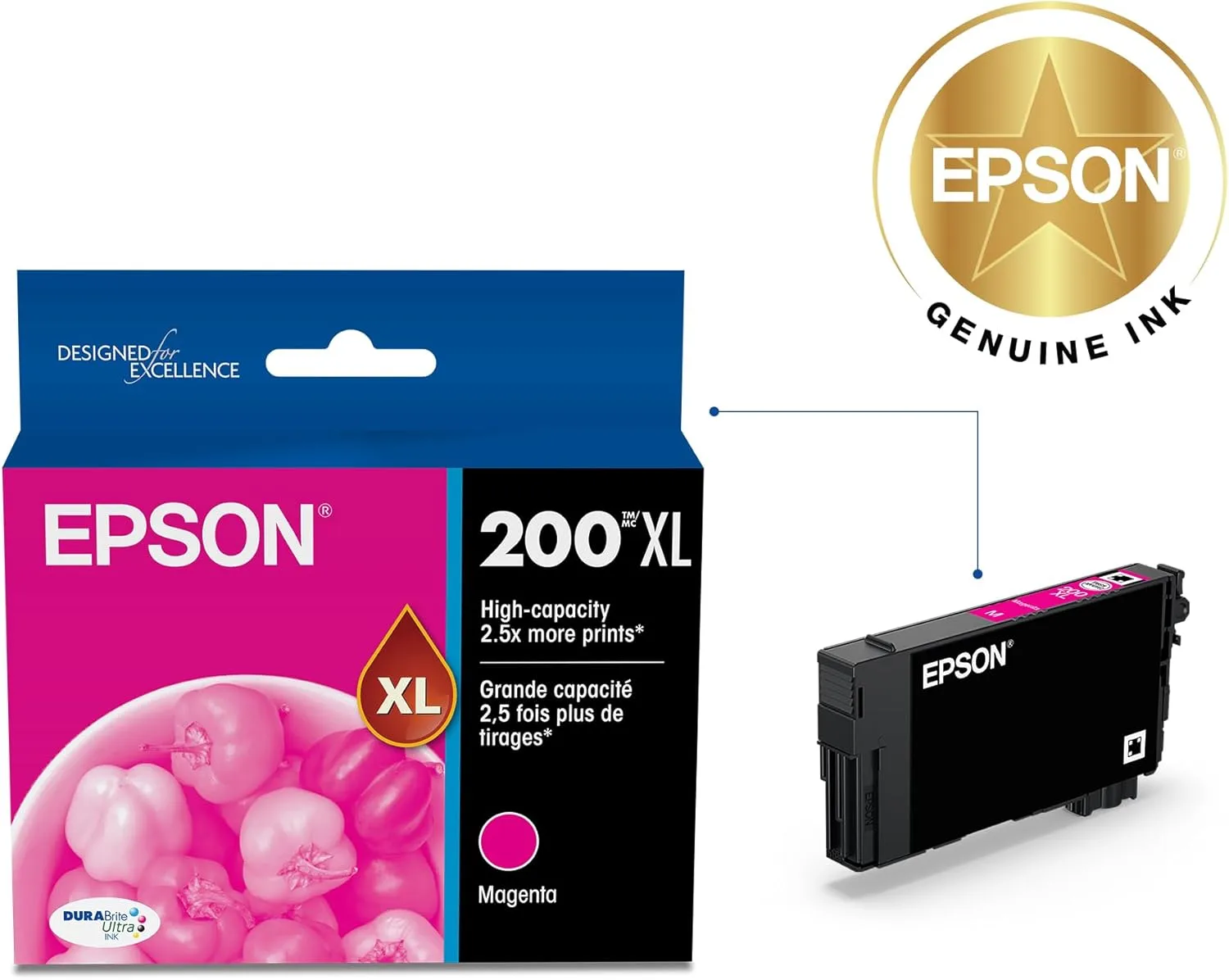 Epson T200XL DURABrite Ultra Ink Cartridges