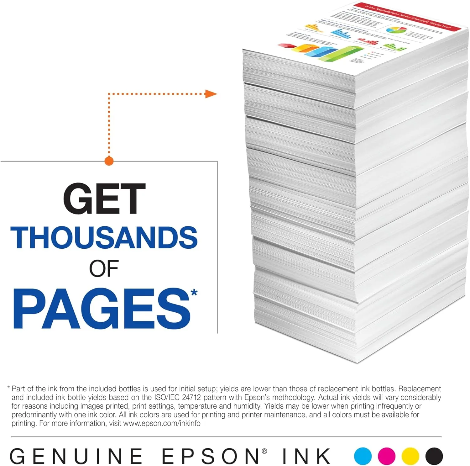 EPSON 532 EcoTank Black High-Yield Ink Bottle, T532120-S