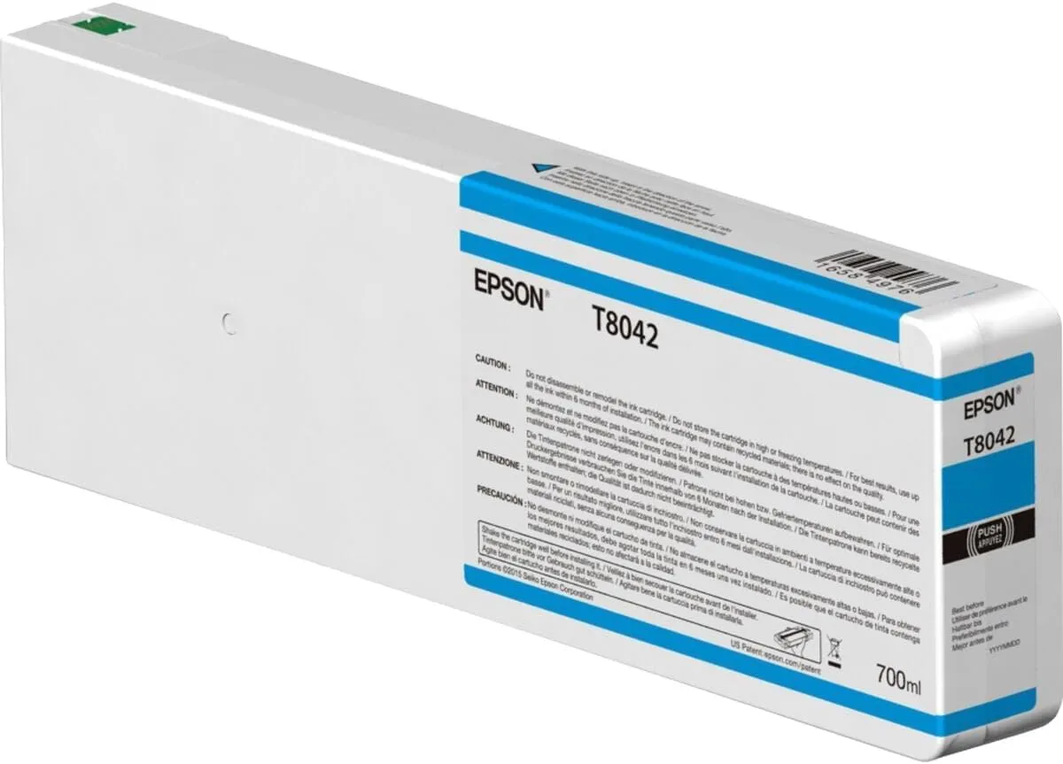 Epson T55K5 Tracer Ink Cartridge for SureColor SC-P6000 P7000 P8000 P9000 Light Cyan 700 ml (Replaces T8045)