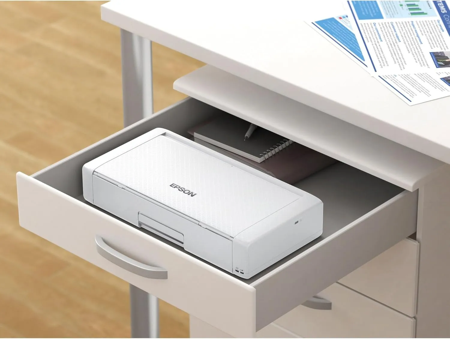 Epson WorkForce EC-C110 Portable Inkjet Printer - Color