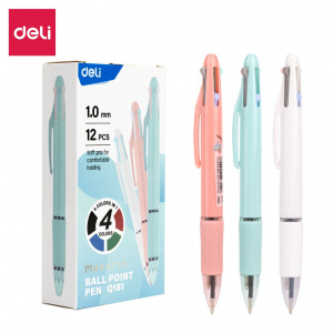 DELI EQ181 MACARON PEN 1.0MM - 4 IN 1