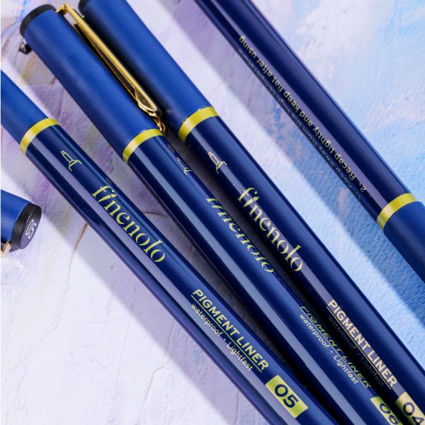 DELI FINENOLO EQ909 PIGMENT LINERS 7/SET