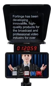 FORTINGE ERA LITE 17-HB 17" HIGH BRIGHTNESS STUDIO TELEPROMPTER FORTINGE ERA LITE 17-HB 17" HIGH BRIGHTNESS STUDIO TELEPROMPTER
