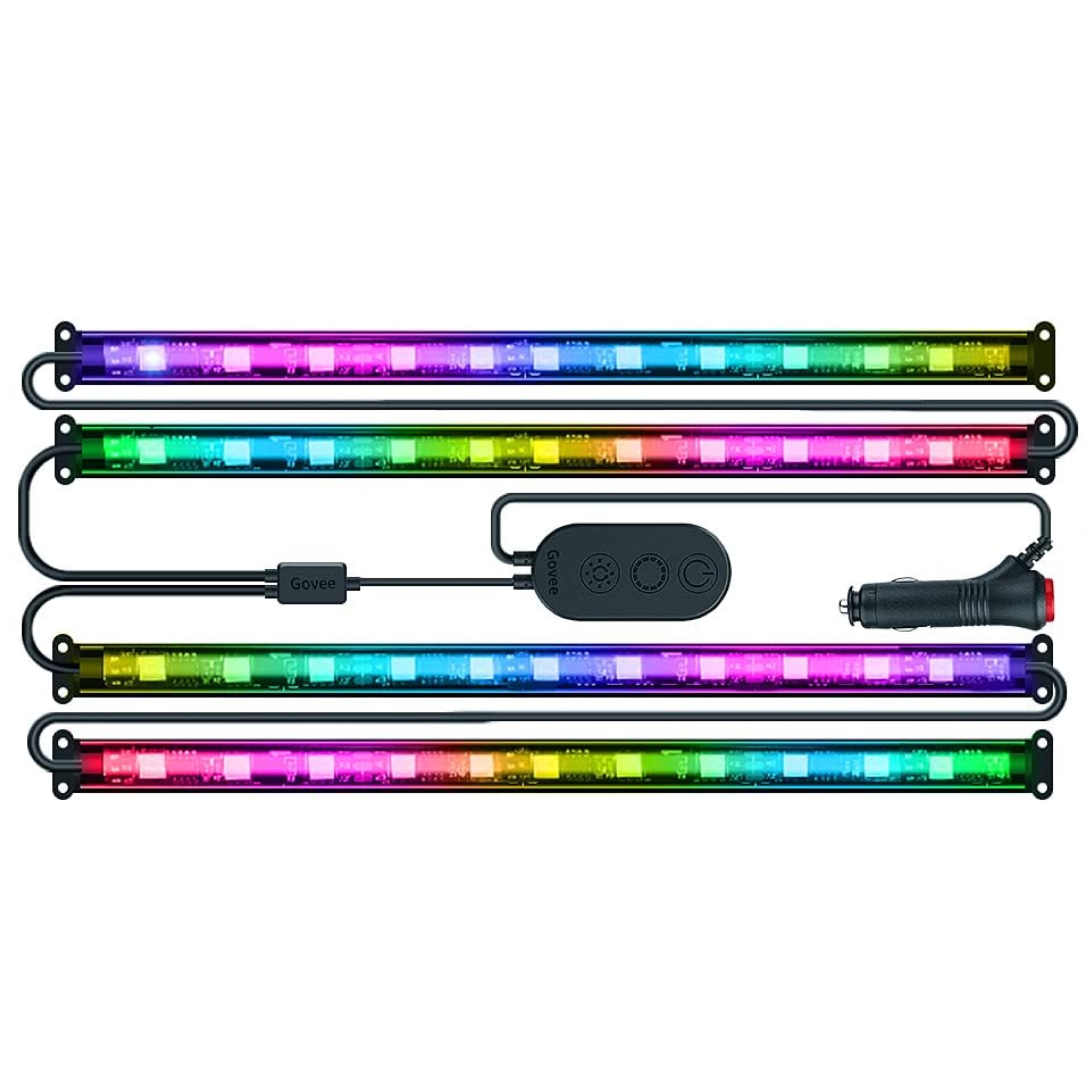 Govee RGBIC Interior Car Lights （30 Scene Mode + 4 Music Mode)--Without Remote Control