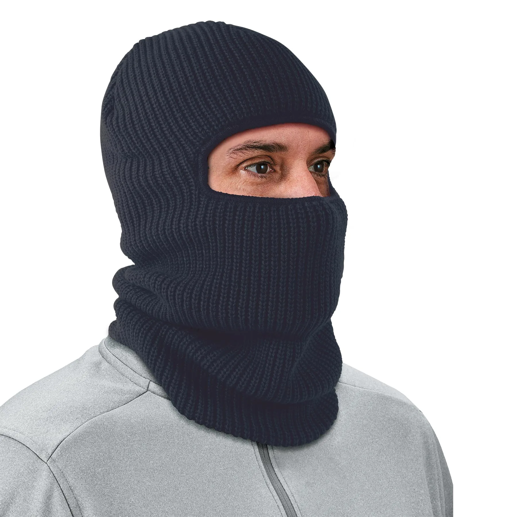 ERGODYNE N-Ferno 6829 2-Layer Acrylic Rib Knit Balaclava