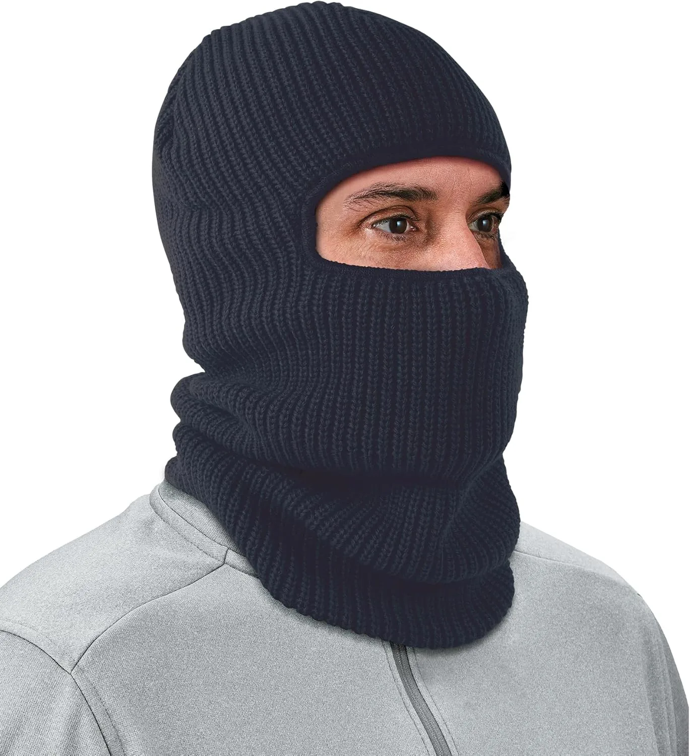 ERGODYNE N-Ferno 6829 2-Layer Acrylic Rib Knit Balaclava