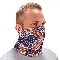 Ergodyne Chill-Its 6485 Multi-Band (Stars & Stripes) — Cooling Headband/Neck Gaiter