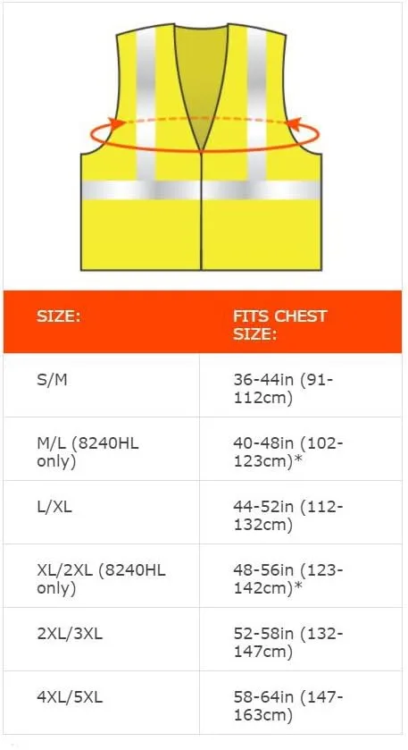 Ergodyne GloWear Class 2 Two-Tone Surveyors Safety Vest