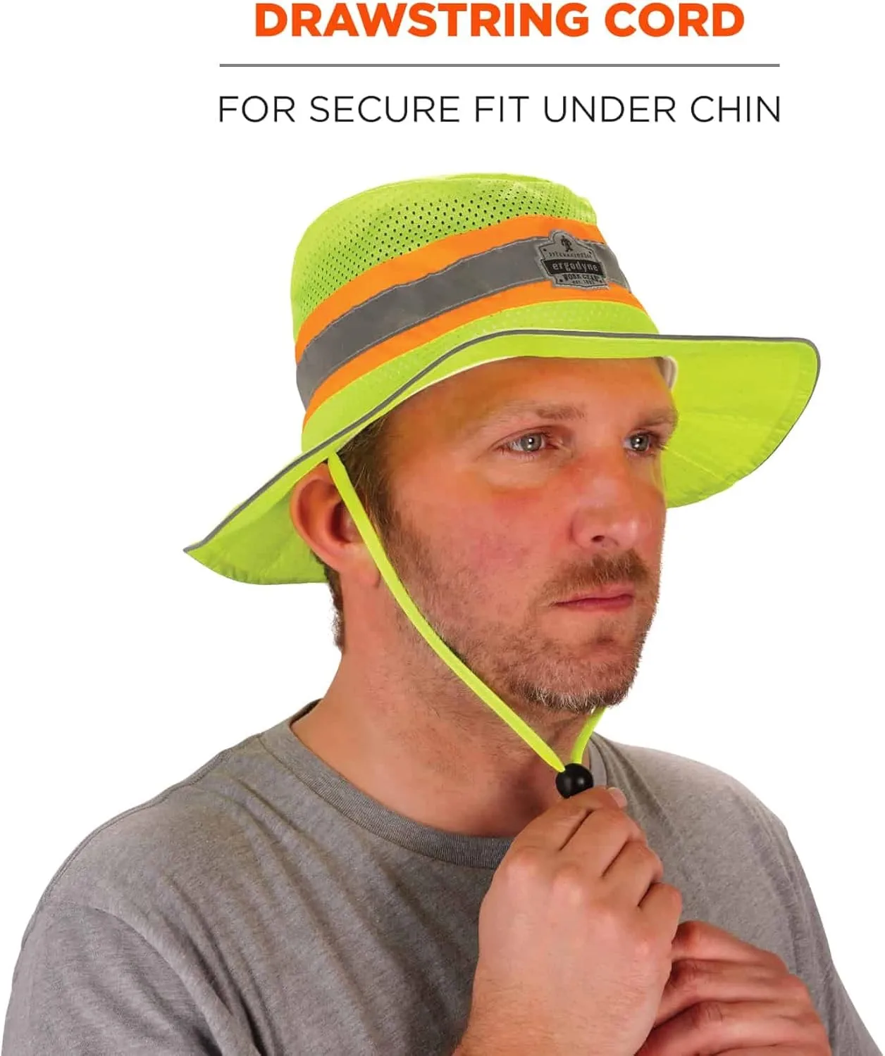 Ergodyne GloWear 8935 Hi-Vis Ranger Sun Hat
