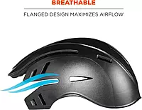 Ergodyne Safety Bump Cap, Baseball Hat Style, Comfortable Head Protection, Short Brim, Skullerz 8950, Factory
