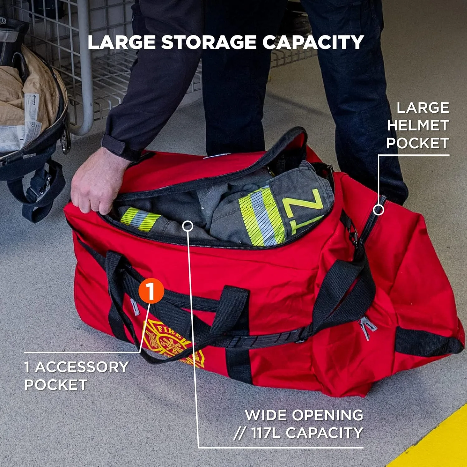 Ergodyne Arsenal 5005 Large Fire & Rescue Gear Bag